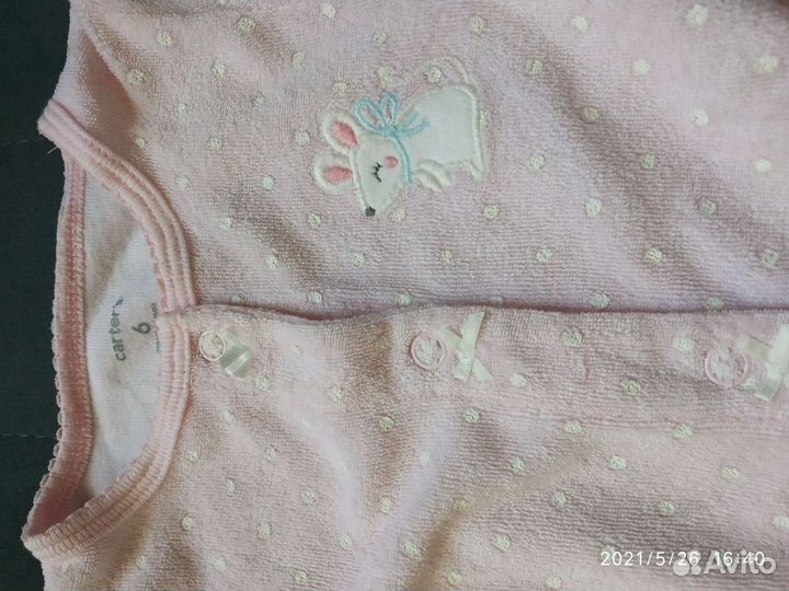 Комбинезон слип картерс