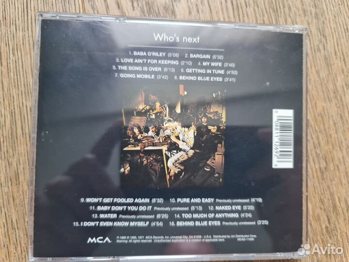 The Who - Who’s Next CD