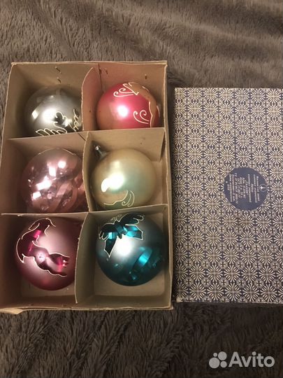 Новогодние игрушки 70х годов