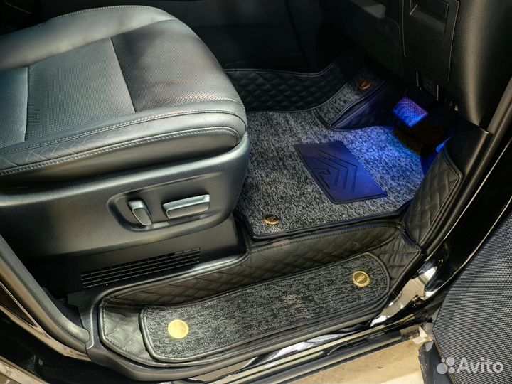 3d ковры из экокожи Alphard 30