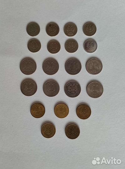 Монеты РФ 1997-2013