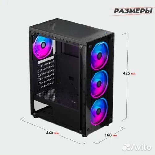Игровой корпус для компьютера Prime Box Warrior Z2
