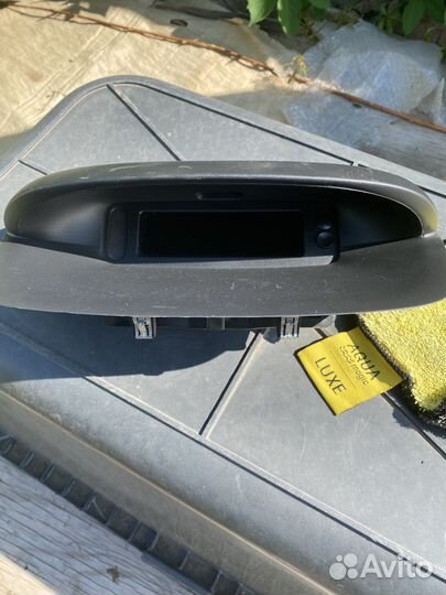 Дисплей renault fluence, megane 3