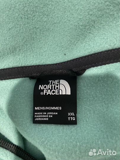 The north face zip fleece анорак флис