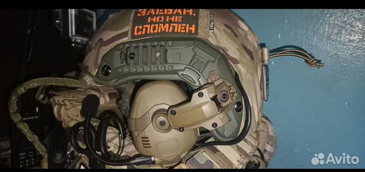 Наушники активные тактические headset