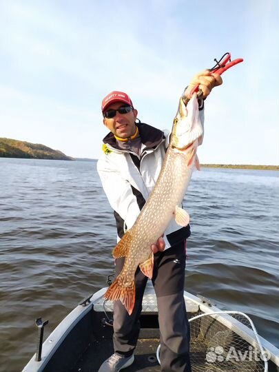 Рыбалка с гидом на катере. Чебоксарское вдхр, и нн