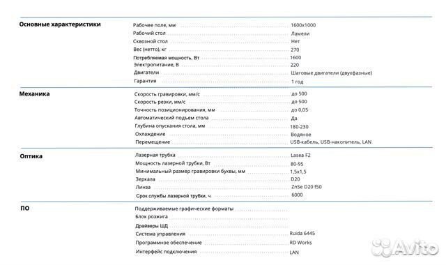 Лазерный станок рабочее поле 1000*600