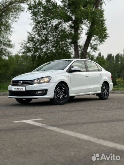 Volkswagen Polo 1.6 AT, 2016, 158 800 км