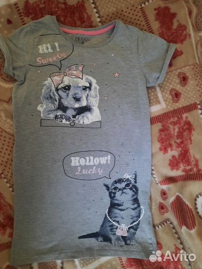 Одежда пакетом на девочку 128