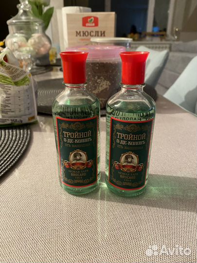 Одеколон тройной