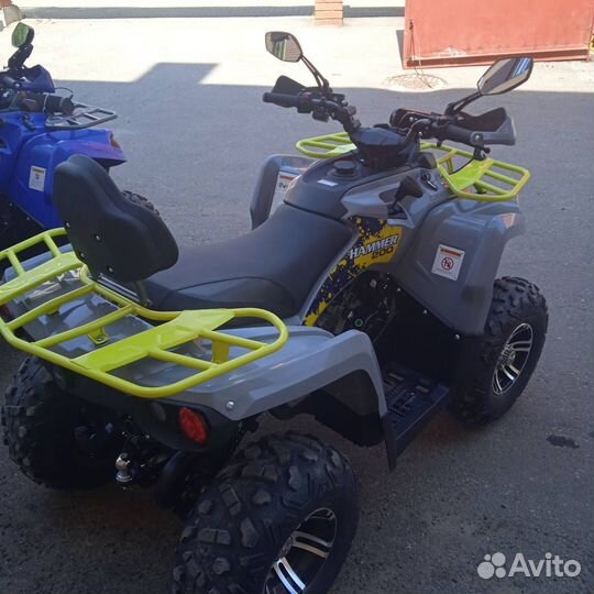 Новый Квадроцикл hammer 200 premium
