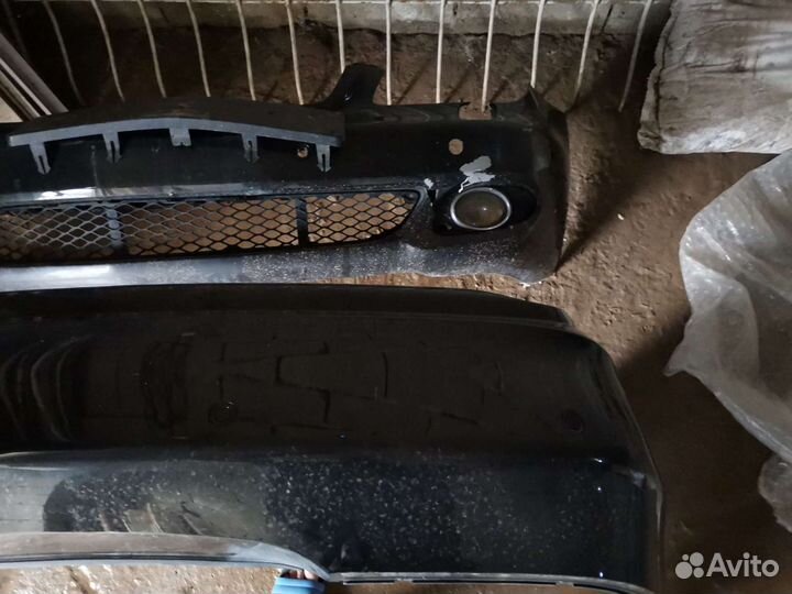 Задний бампер и пороги на cls w219