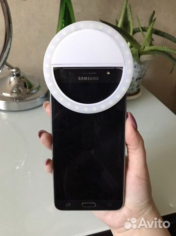 Кольцевая лампа мини для селфи