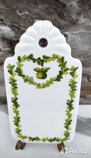 Доска для завтрака сырная фарфор Германия Винтаж