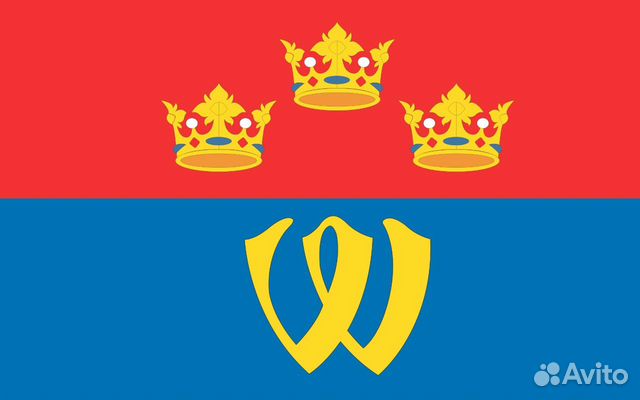 Флаг Выборгского района /90-135см