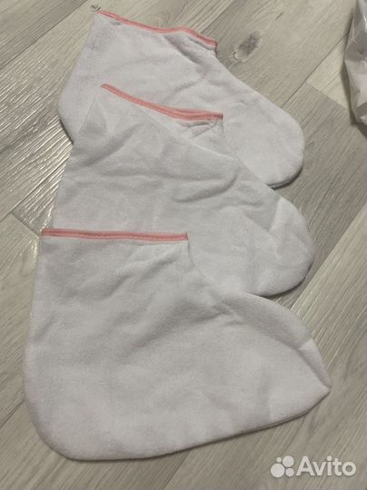 Махровые носки для парафинотерапии