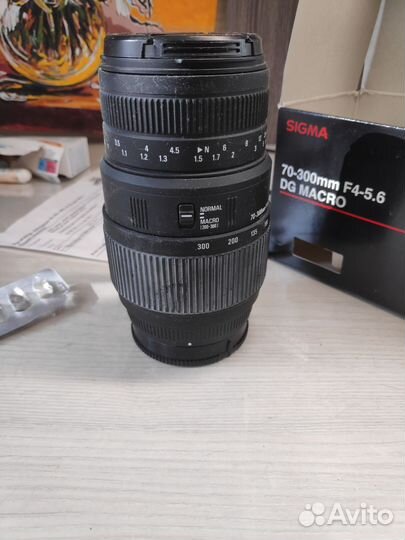 Объектив Sigma 70-300 для Sony альфа