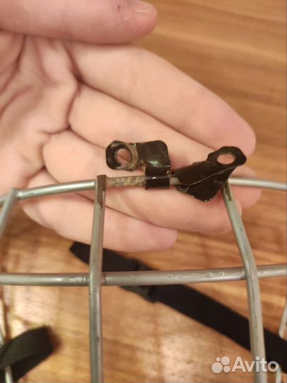 Маска на хоккейный шлем