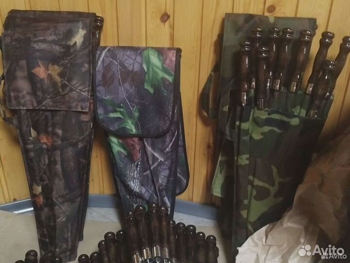 Набор шампуров в чехле подарочный