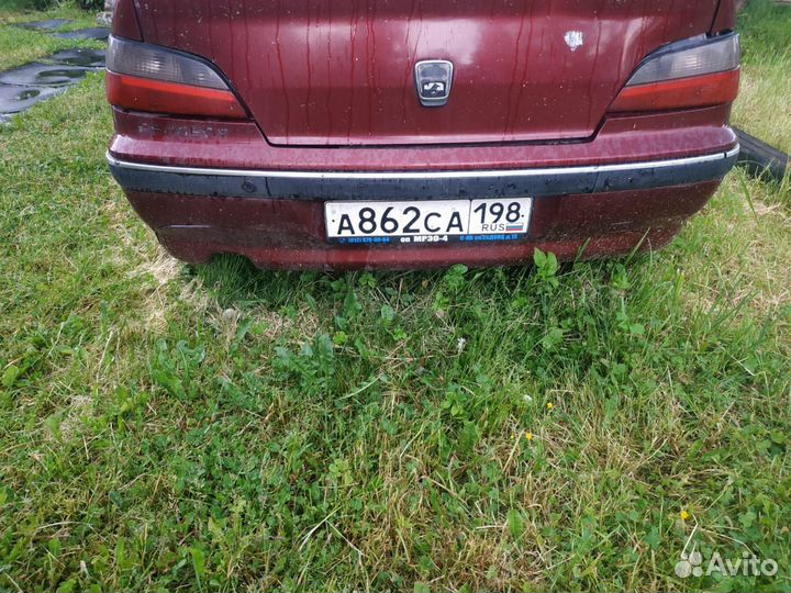 Задний бампер Пежо 406