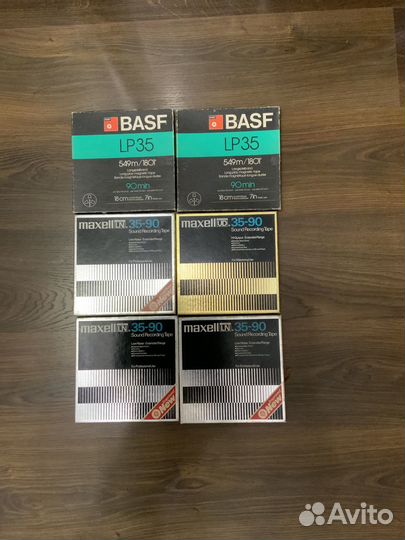 Плёнки для катушечного магнитофона