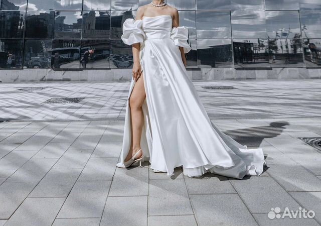 Свадебное платье (без фаты) объявление продам