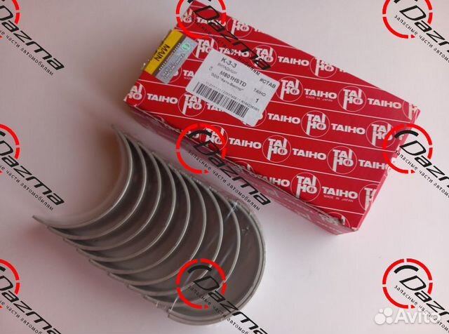 Taiho M801hstd Вкладыши коренные STD 4HF1.4HG1.4HK