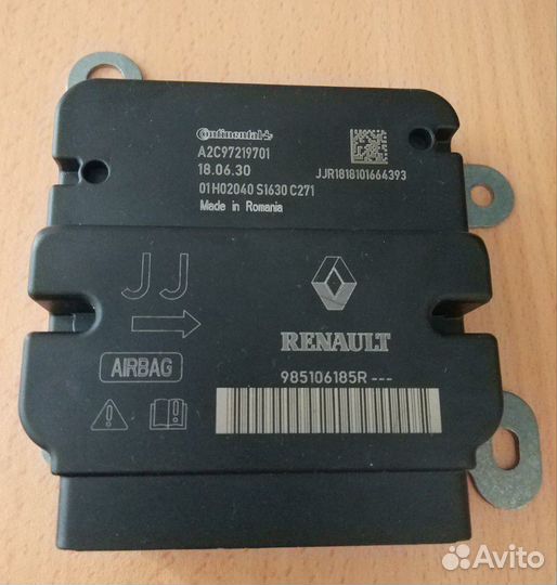 Блоки SRS Renault Nissan