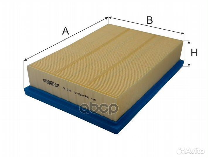 Фильтр воздушный chery Tiggo 8 Pro LA-1184;1510