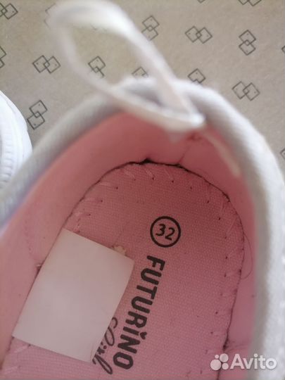 Кеды для девочки 32 размер