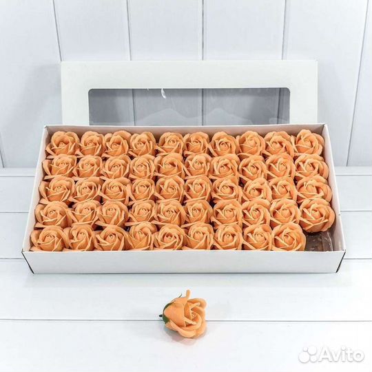 Мыльные розы поштучно