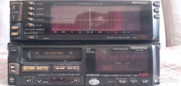 Кассетная дека kenwood x205