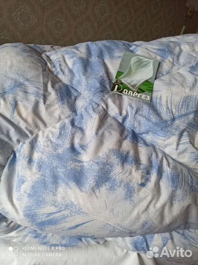 Одеяло пуховое новое