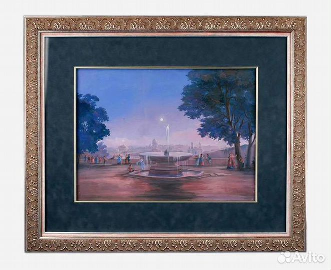 Антикварная картина