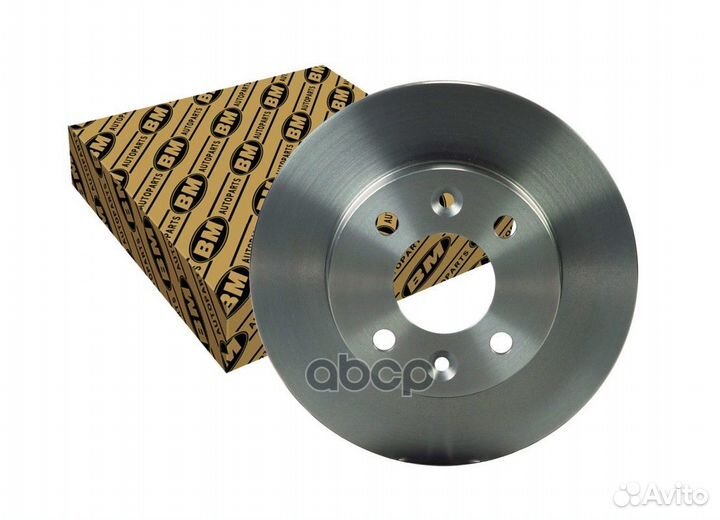 Диск тормозной передний, без ABS, 238 мм. (1шт