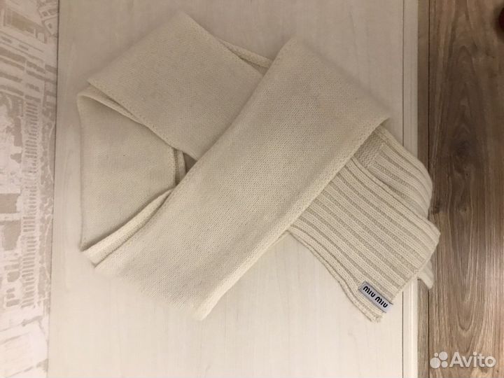 Комплект шапка и шарф Miu Miu