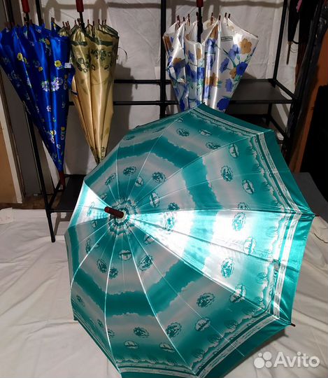 Зонт трость женский