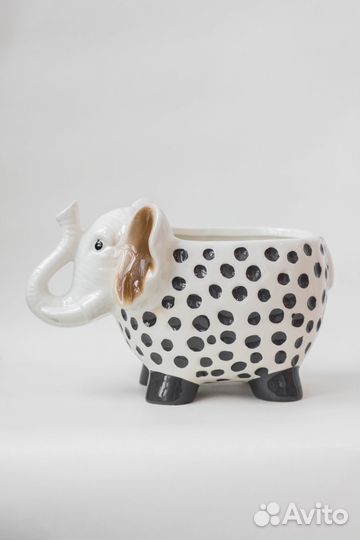 Кашпо Ваза для цветов Слон