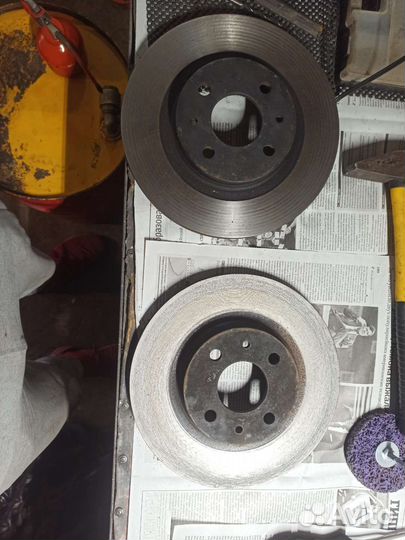 Тормозные диски на приору