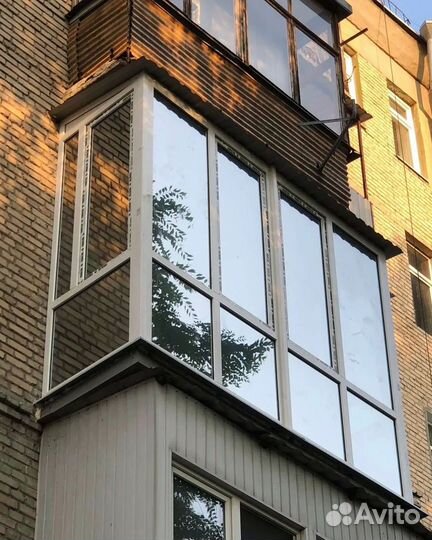 Пластиковые балконы собственное производств