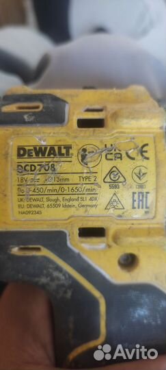 Dewalt DCD 708