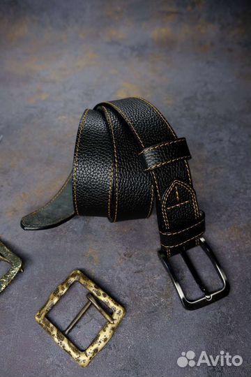 Ремни натуральная кожа
