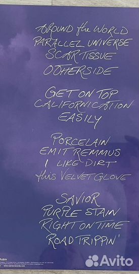 Red Hot Chili Peppers - Californication винил 2LP