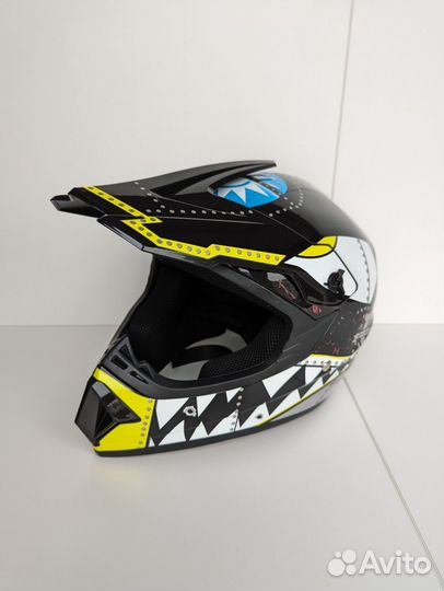 Шлем эндуро, мотокросс