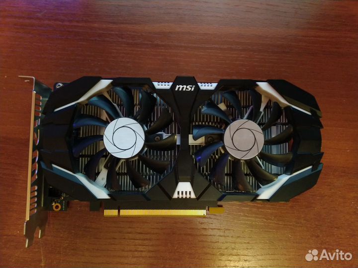 Видеокарта nvidia MSI GeForce GTX 1050 Ti 4 gb