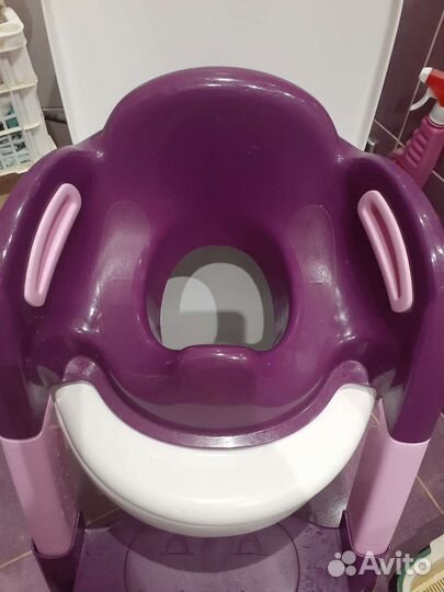 Сидушка на унитаз со ступенькой