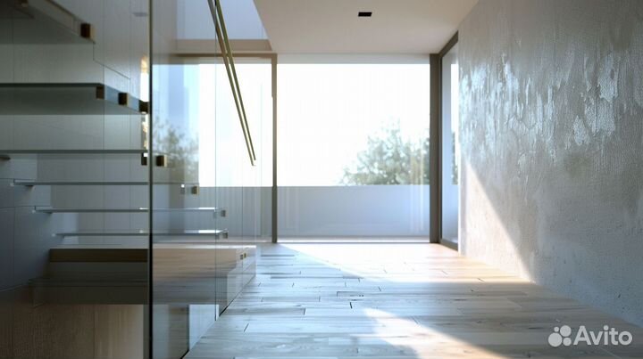 Стеклянные перила и ограждения