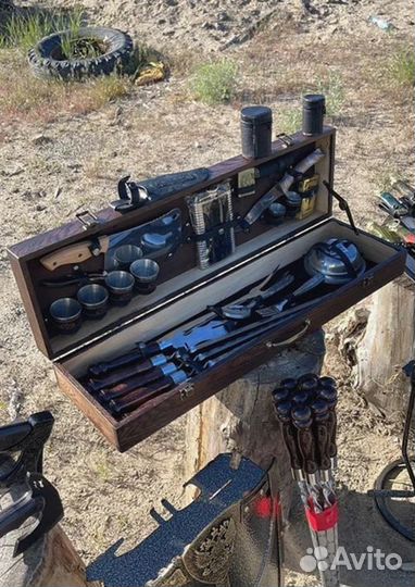 Шашлычный подарочный набор