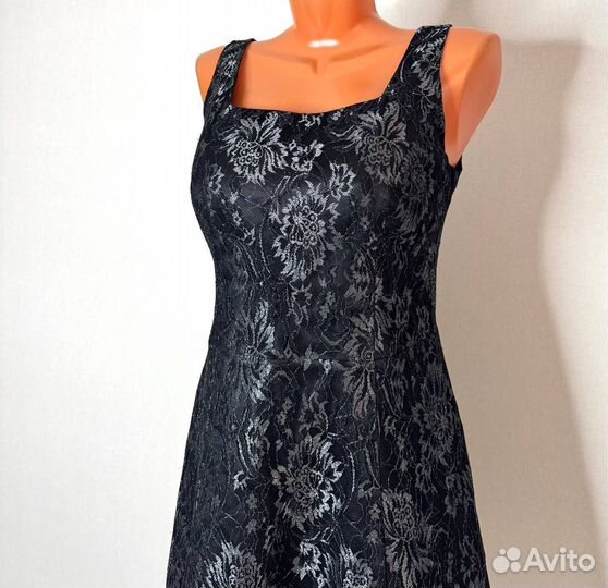 От плеча 90 см. Вечернее платье 44 р Англия