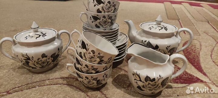 Чайный сервиз СССР вербилки